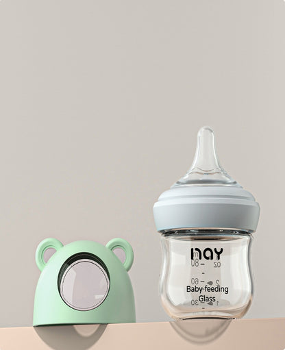 3-Stage Glass Baby Bottle