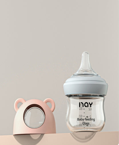3-Stage Glass Baby Bottle