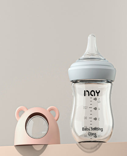 3-Stage Glass Baby Bottle