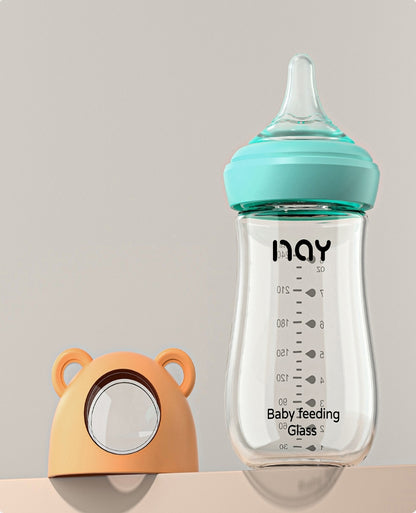 3-Stage Glass Baby Bottle