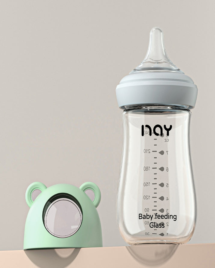 3-Stage Glass Baby Bottle