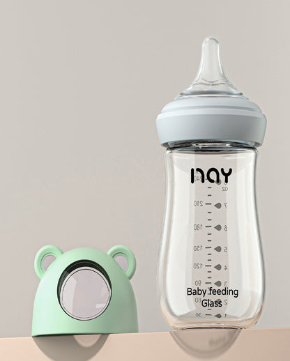 3-Stage Glass Baby Bottle